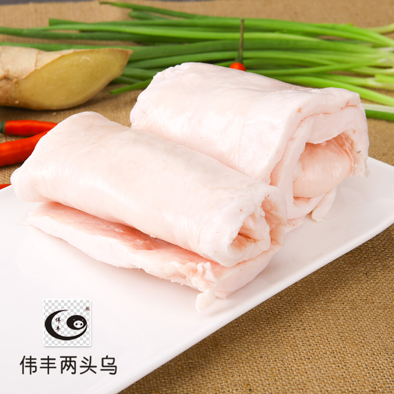 金华特产:猪浙江金华 伟丰两头乌 板油猪油 新鲜猪肉